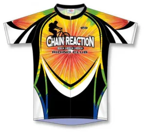 Athletic Knit Custom Cycling Jersey Design 1317