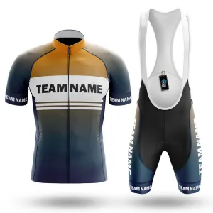 Custom Team Name S2 Yellow - Men's Cycling Kit