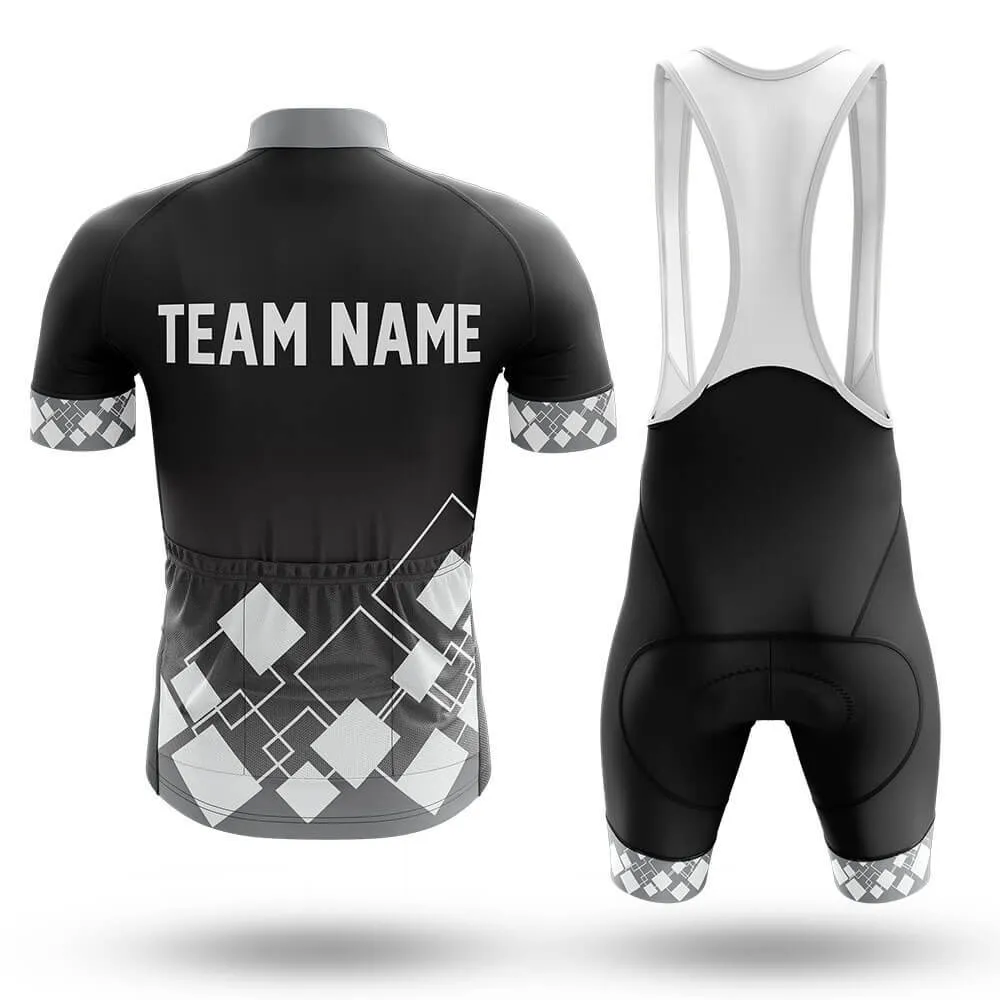 Custom Team Name V19 Black - Men's Cycling Kit