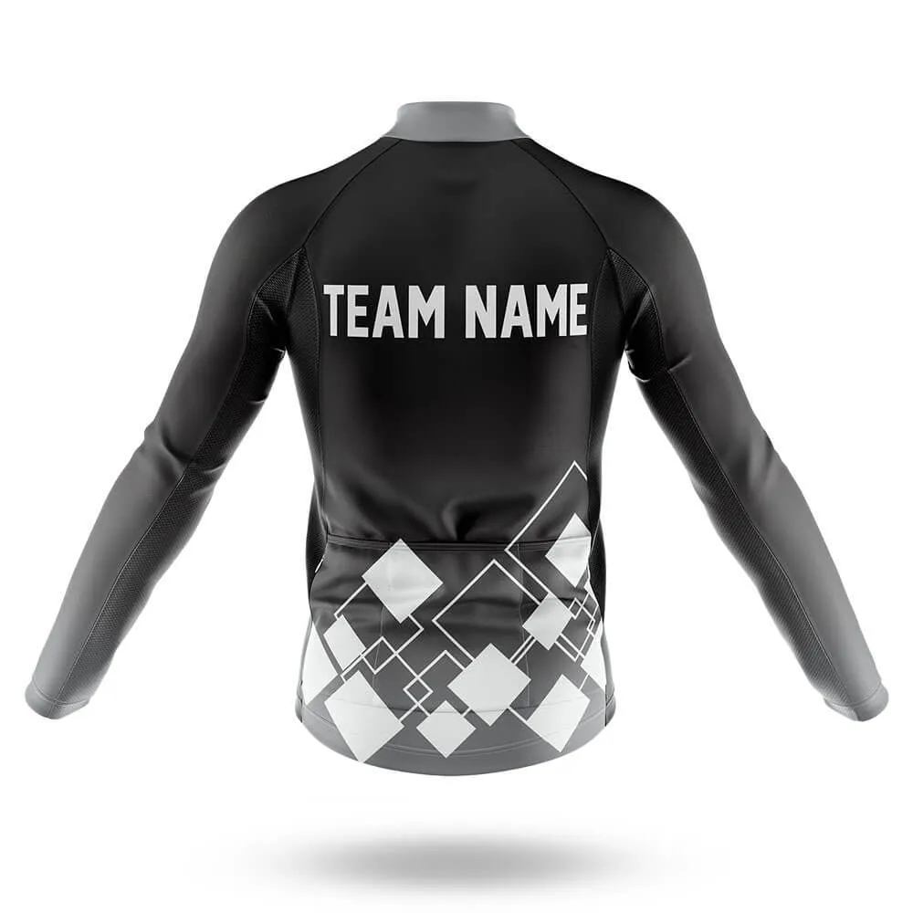 Custom Team Name V19 Black - Men's Cycling Kit