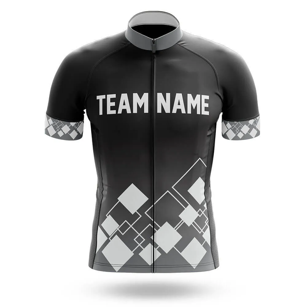 Custom Team Name V19 Black - Men's Cycling Kit