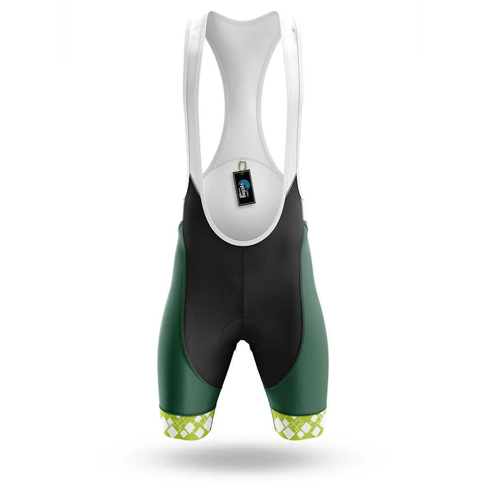 Custom Team Name V19 Green - Men's Cycling Kit