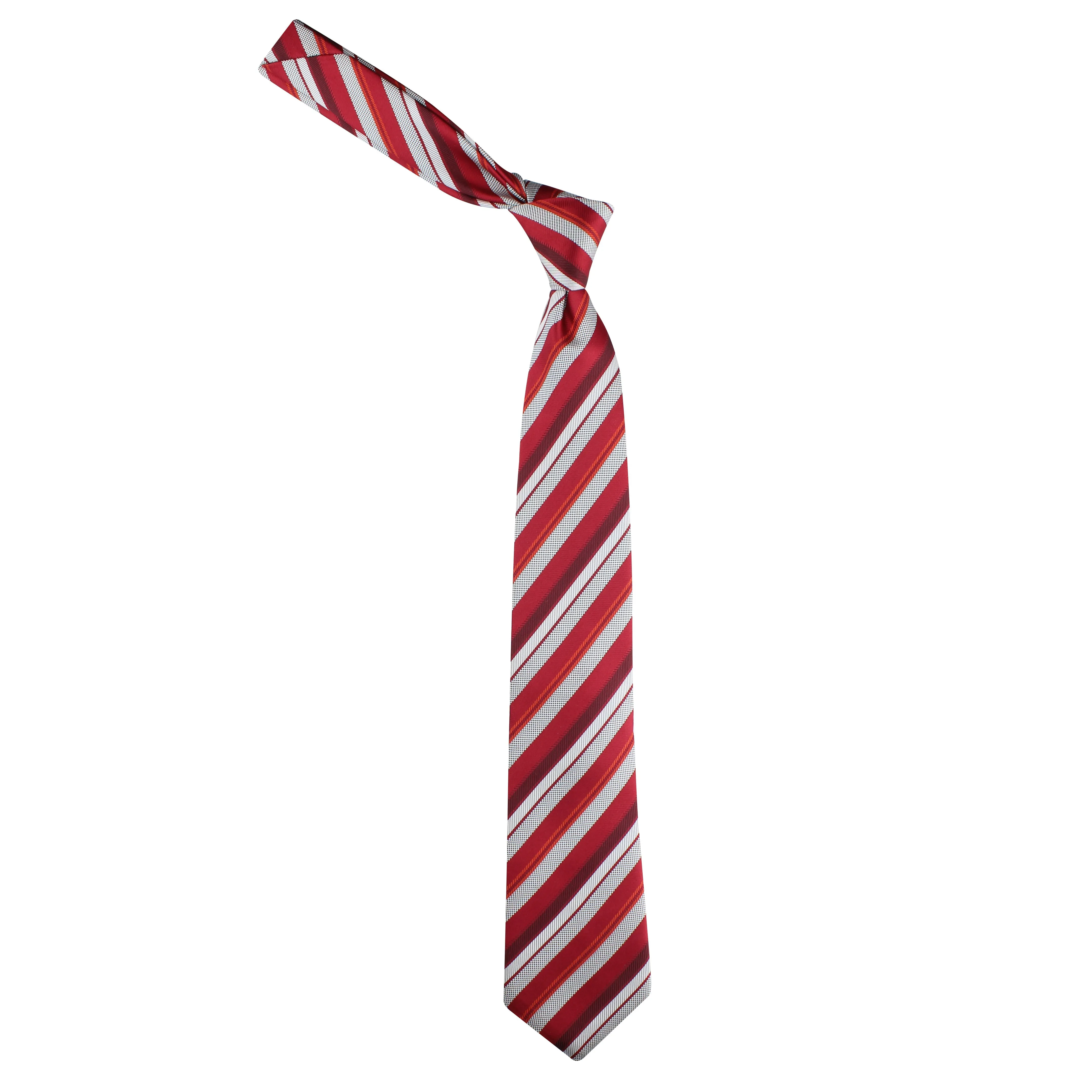 Kovove The Selective Striped Red Necktie For Men