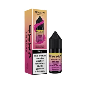 Lemon Peach Passionfruit 10ml Nic Salt E-Liquid by Elux Legend