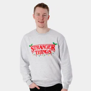 Mens Stranger Things Christmas Sweatshirt