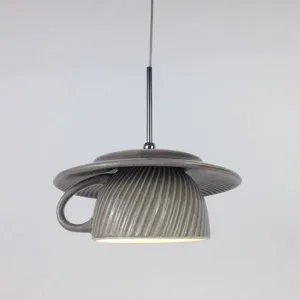 Modern Ceramic Pendant Lights Mini Teapot Hanging Lamp