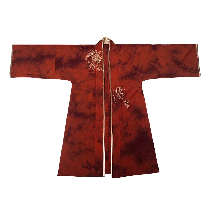 Modern horse-faced skirt from Song Dynasty | Hanfu red & black skirt