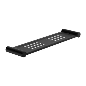 New Mecca Shower Metal Shelf Matte Black 2387A-MB