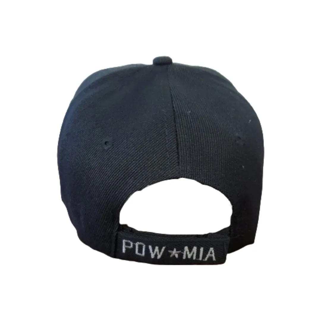 POW MIA You Are Not Forgotten Custom Embroidered Hat and Bill