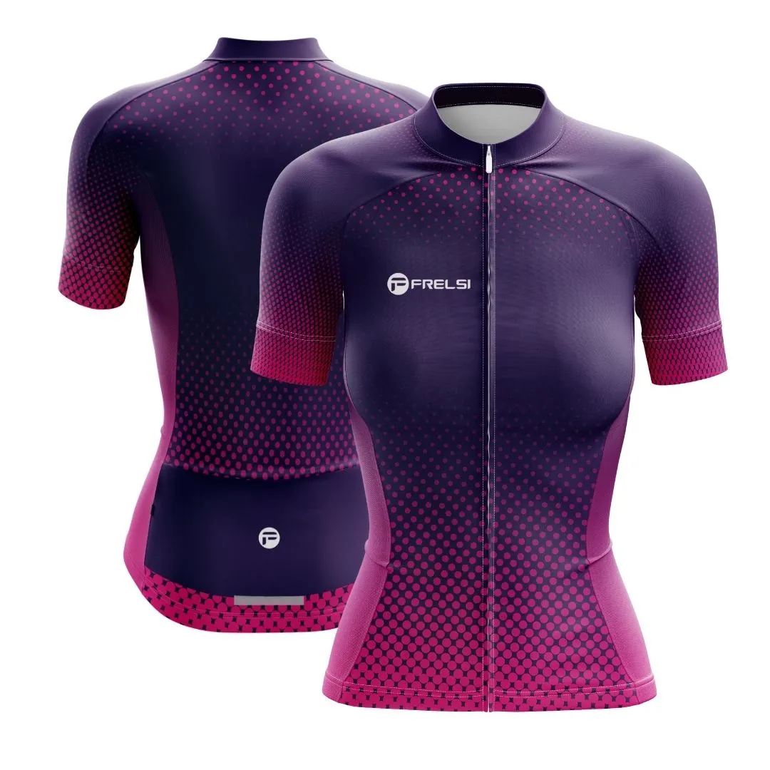 Purple Dot Ride | Women's Short Sleeve Cycling Jersey