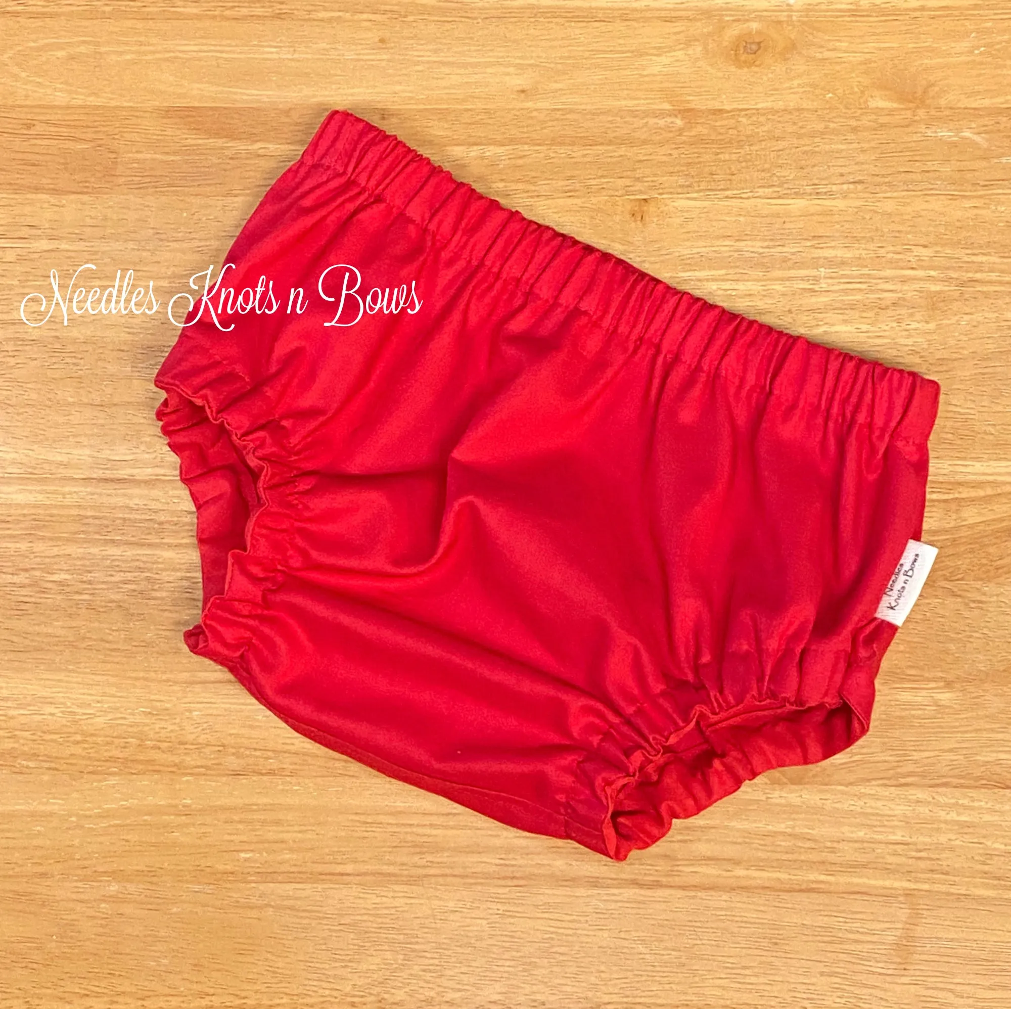 Solid Red Diaper Cover for Babies and Toddlers