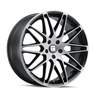 TOUREN 3275 | BRUSHED MATTE BLACK W/DARK TINT | 5x100 | 18x8 | 40mm