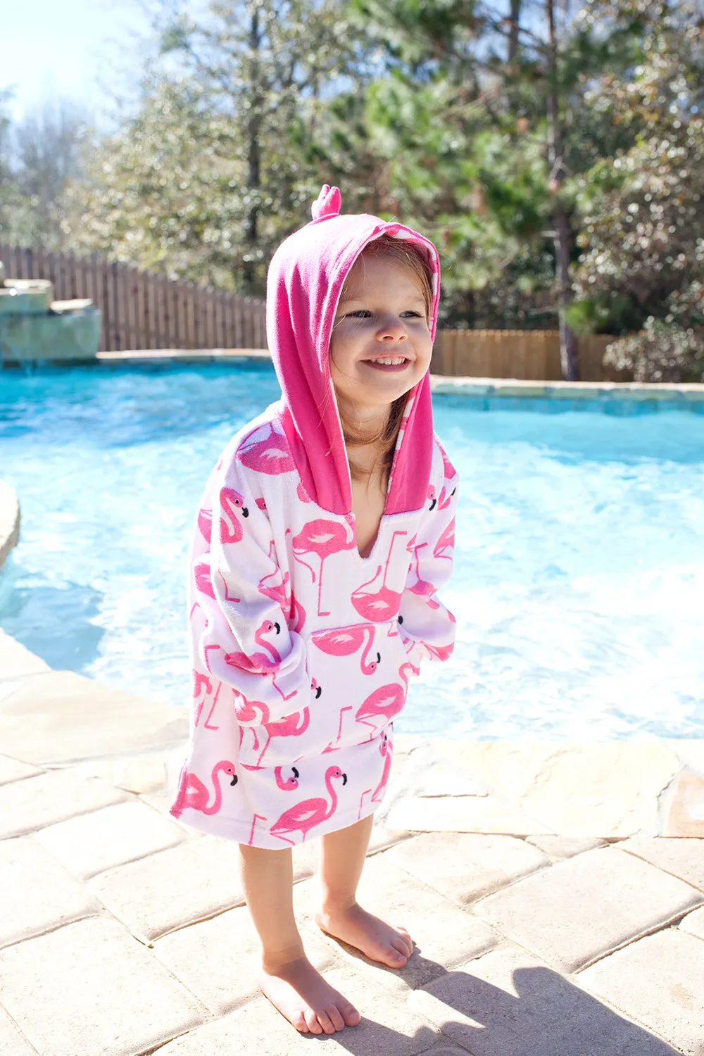 ZOOCCHINI - UPF50  Baby Terry Swim Coverup Duck 0-12M